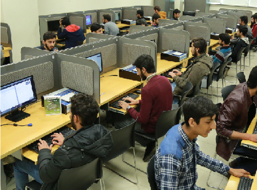 Students learning web development at Viper Academy