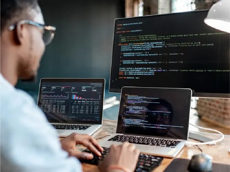 Website development training with HTML, CSS, JS